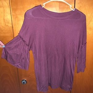 Mauve Elbow length Shirt
